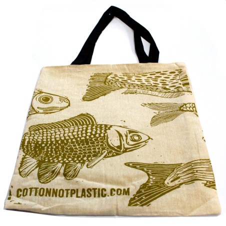 Bolsa de algodón reversible Lrg 2x4oz 38x42cm - (2 diseños)  - 4