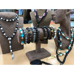 Hamsa Ágata Negra  - 2