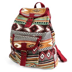 Tejido Jacquard - Mochila Chocolate  - 1