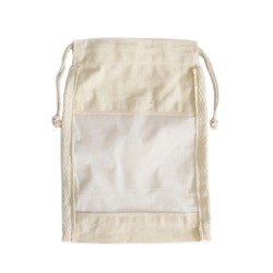 Bolsa de Algodón para ventana mediana - 21x15cm  - 1