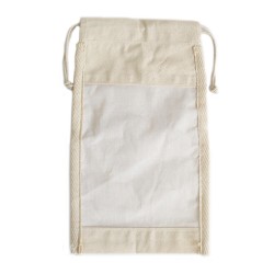 Lrg Bolsa de Algodón para ventana grande - 26x15cm  - 1
