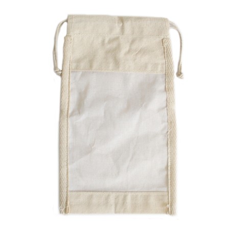 Lrg Bolsa de Algodón para ventana grande - 26x15cm  - 1
