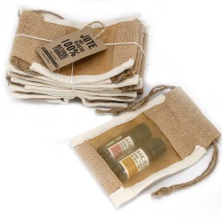 Bolsa Pequeña de Yute Lavada - 10x15cm  - 3