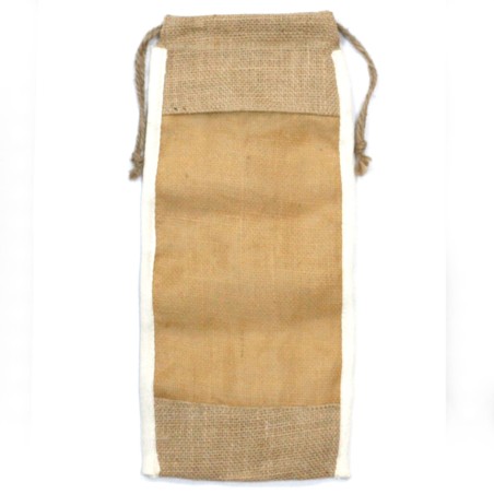 Bolsa Larga de Yute Lavada - 35x15cm  - 1