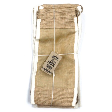 Bolsa Larga de Yute Lavada - 35x15cm  - 2