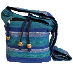 Bolso bandolera nepal -  Azul Blue Rivers  - 1