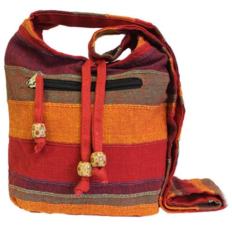 Bolso Bandolera Nepal - Rojo Sunset Reds  - 1