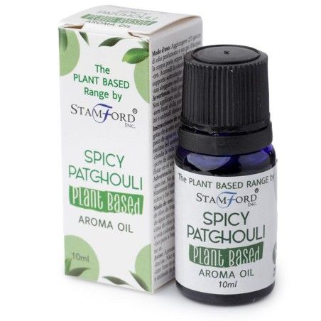 Spicy Patchouli Aromatic Oil - Plant-Based - 10ml STAMFORD STAMFORD LONDON INC. - 1