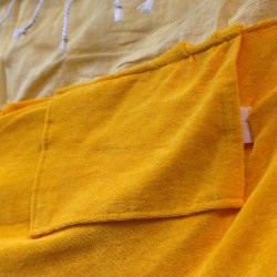 Toalla Pareo de Algodón - 100x180 cm - Sol Amarillo  - 4