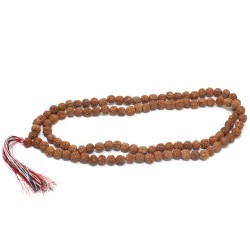 108 Rudraksha Japa Mala - Natural  - 3