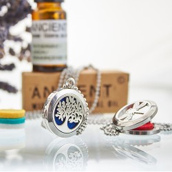 Collares difusores de aromaterapia - Relleno reutilizable 25mm - 10 unidades  - 2