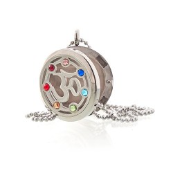Collar de Joyería de Aromaterapia - OM Chakra - 30mm  - 4