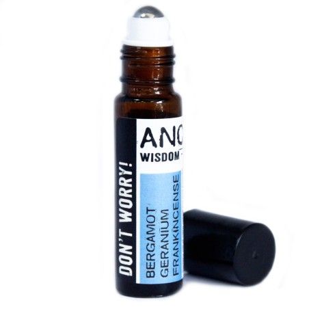 Mezclas de Aceites Esenciales Roll-On - Don't Worry! - ¡No te preocupes! - Bergamota, Geranio y Incienso  - 1