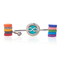 Pulsera de joyería de Aromaterapia- Amor Infinito - 20mm  - 3