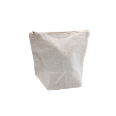 Neceser Algodón Natural  10 oz - bolso mediana  - 1