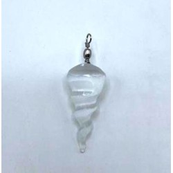 Colgante Espiral Selenita  - 2