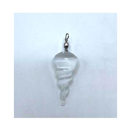 Colgante Espiral Selenita  - 2