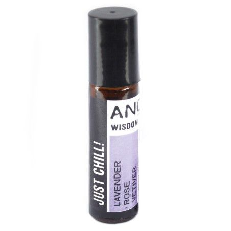 Mezclas de Aceites Esenciales Roll-On - Just Chill! - Solo Relájate - Lavanda, Rosa y Vetiver  - 4