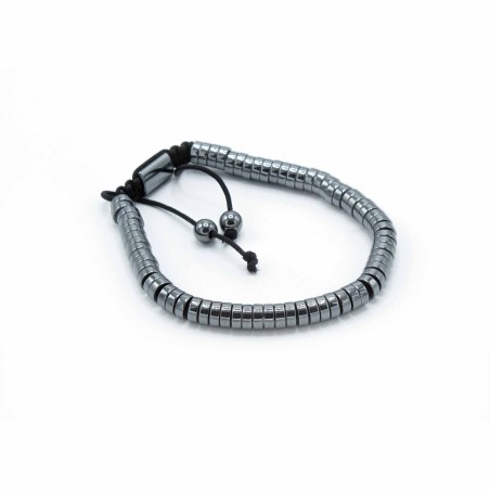 Pulsera Magnética Shamballa de Hematita - Círculos  - 2