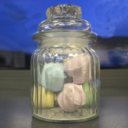 Bote caramelos lineas verticales  - 2