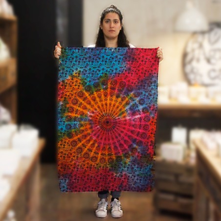 Arte de pared de algodón - Mandala redonda  - 3
