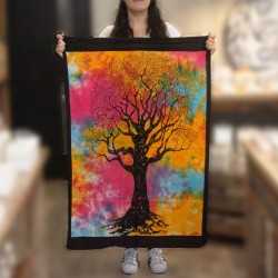 Arte de pared de algodón - Árbol de la fuerza  - 3