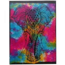 Arte de pared de algodón - Elefante  - 1