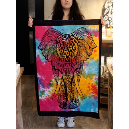 Arte de pared de algodón - Árbol elefante  - 2
