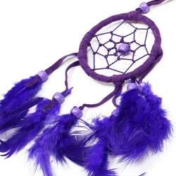 Atrapasueños Bali aro peq - Turquesa/Rosa/Morado (Colores Surtidos)  - 4