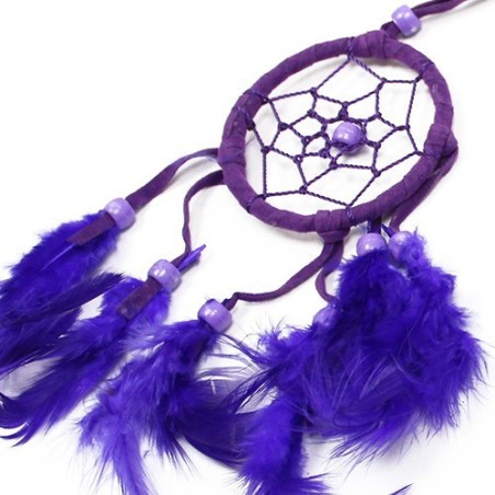 Atrapasueños Bali aro peq - Turquesa/Rosa/Morado (Colores Surtidos)  - 4