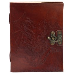 Dragon Leder Notizbuch (6x8")
