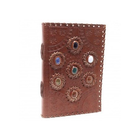 Taccuino in pelle Sackra Stone (6x9")