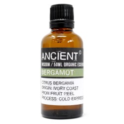 Bergamota Aceite Esencial Órganico 50ml  - 1