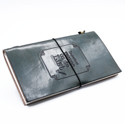 Leather Diary - Important Things To Do - Gray...