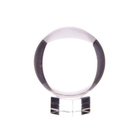 Sfera di Cristallo con Supporto 30mm