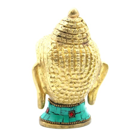 Figura de Buda de Llautó - Cap Gr- 11.5 cm