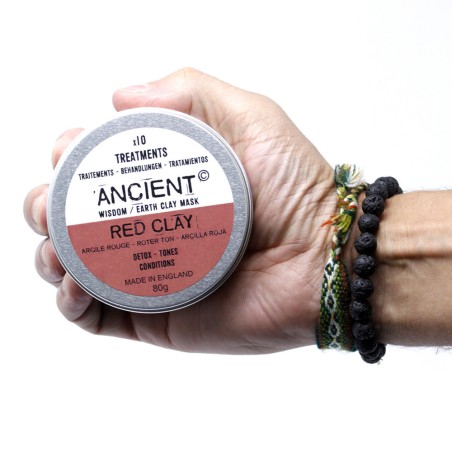 Pink Clay Mask 50g - Weiße Kaolinerde und Kaolin Rote Tonerde - Trockene und dehydrierte Haut