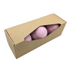 Bomba da bagno Pavlova alla fragola - rossa e...