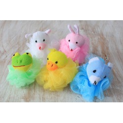 Spugna da bagno - Cotone animale 5 assortiti da...