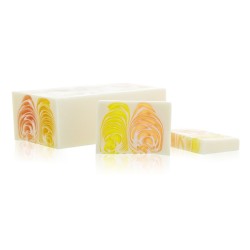 Handgemaakt stuk zeep 1,2 kg - Sinaasappel en...