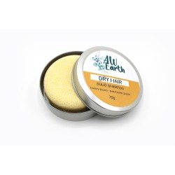 Champú Solido Artesanal en Lata - Cabello Seco - 70 gr. - Vegano