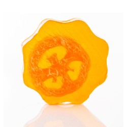Luffa Seife Stück 1,8kg - Orange