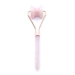 Rolo Facial de Pedras Preciosas - Quartzo Rosa