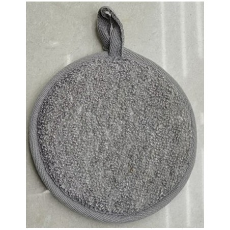 Bamboo & Linen Bath Pad - Charcoal