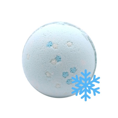 Bomba da bagno Fiocco di neve - Mirtilli - 1 unità 180gr.