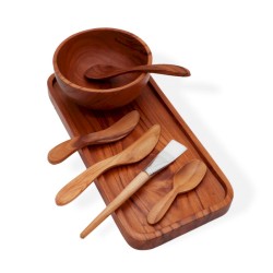Kit de aplicação de máscara de argila/cera para...