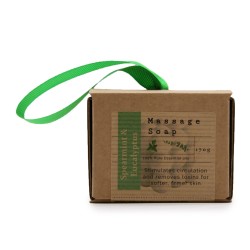 Jabon de masaje individual en caja - Menta...