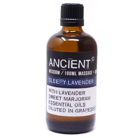 Aceite de Masaje - Lavanda soñolienta - Lavanda y Mejorana Dulce - 100ml  - 1