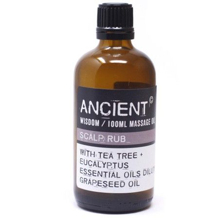 Aceite de Masaje - Para la cabeza - Árbol de Té y Eucalipto - 100ml  - 1