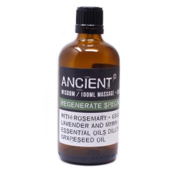 Aceite de Masaje - Special A2 Mix - Romero, Lavanda, Mirra y Jengibre - 100ml  - 1